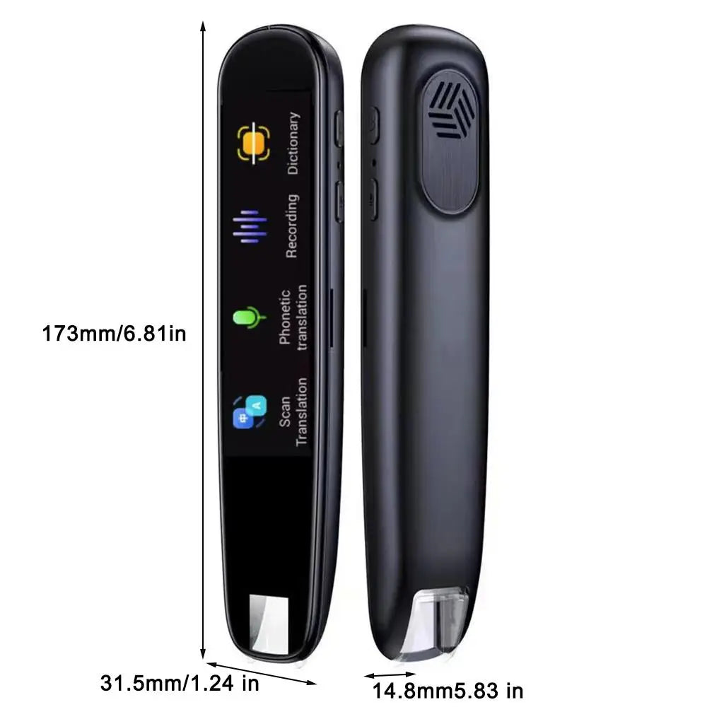 Offline Translation Pen for Teacher Student Dictionary English Intelligent Scanning Point Reading 123 Languages Translator Pen